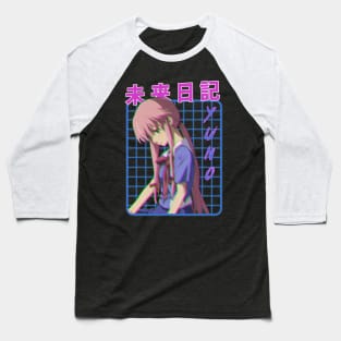 Yuno Gasai Love And Madness Collide Baseball T-Shirt